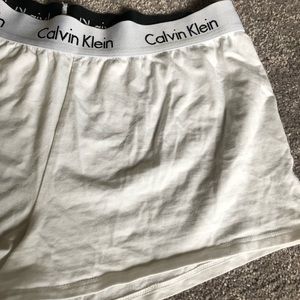 Calvin Klein Sleep PJ pajama shorts size small